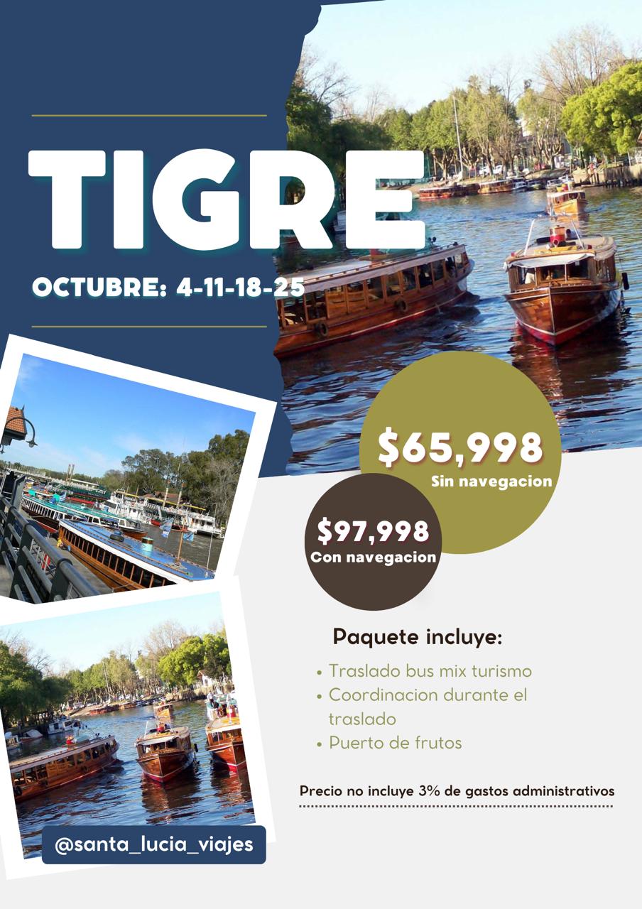 tigre nueva tarifa